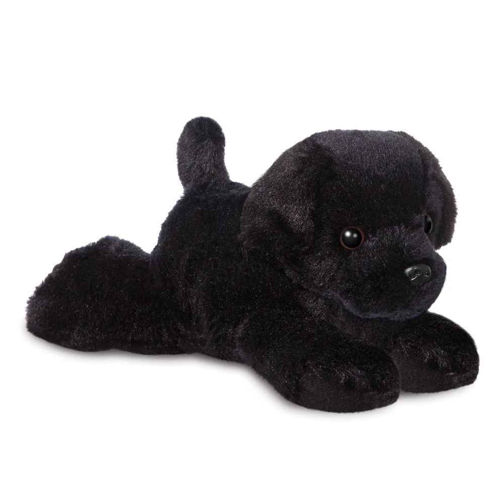 Black labrador stuffed animal best sale