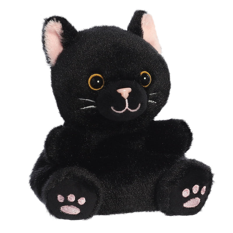 Palm Pals Twilight Black Cat Soft Toy - Aurora World LTD