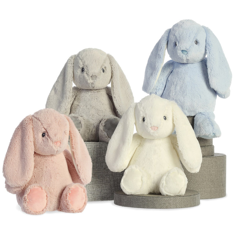 Ebba Dewey Rabbit Baby Grey Soft Toy - AURORA WORLD LTD