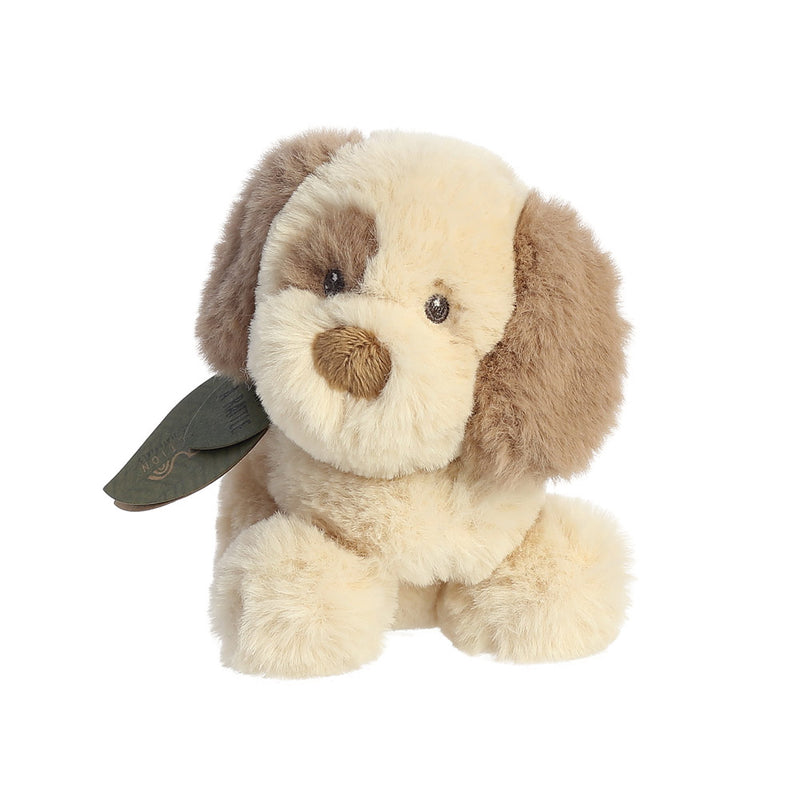 Ebba Eco Toddy Dog Rattle Soft Toy - Aurora World LTD