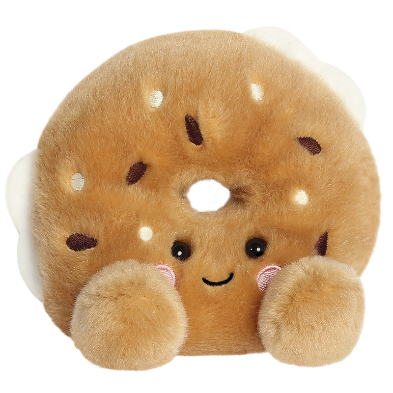 Palm Pals Tony Everything Bagel Soft Toy - Aurora World LTD