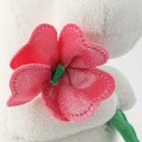 Moomin Standing with Pink Flower Soft Toy - Aurora world LTD