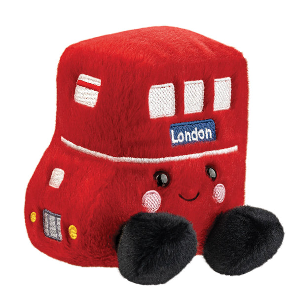 Palm Pals Bertie Red Bus Soft Toy - Aurora World LTD