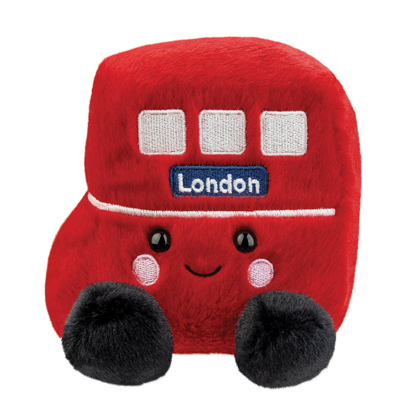 Palm Pals Bertie Red Bus Soft Toy - Aurora World LTD