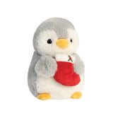 PomPom Penguin w/Stocking Soft Toy - Aurora World LTD