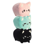 Tasty Peach Black Sesame Meowchi Soft Toy - Aurora World Ltd