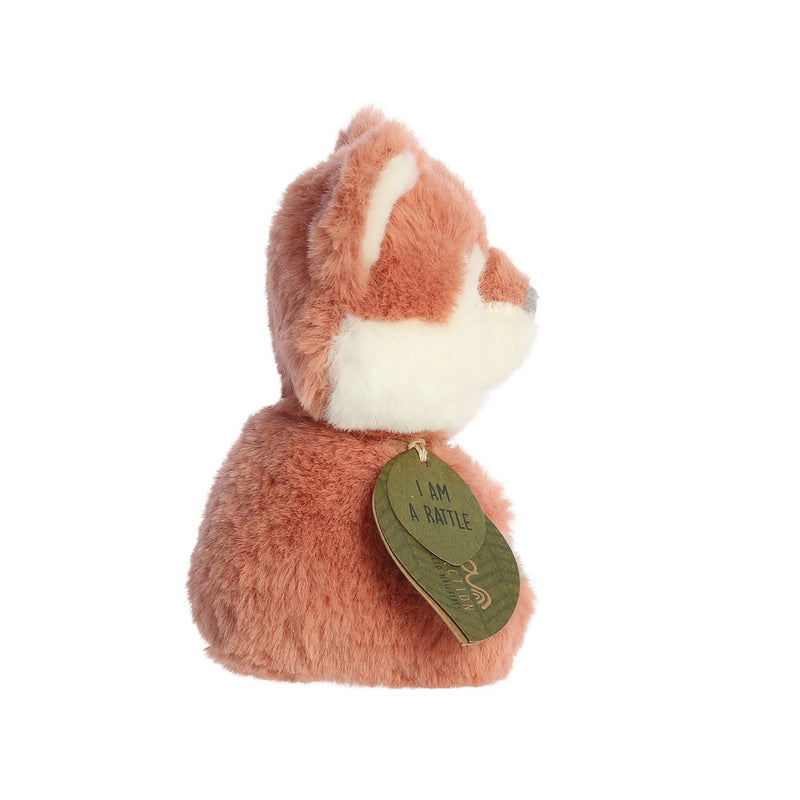 Ebba Eco Francis Fox Baby Rattle - Aurora World Ltd