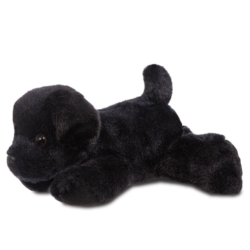 Black dog plush toy hotsell