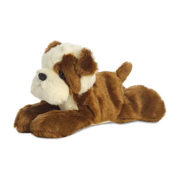 Mini Flopsies Sempre Fi Bulldog Soft Toy - Aurora World LTD