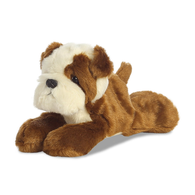 Mini Flopsies Sempre Fi Bulldog Soft Toy - Aurora World LTD