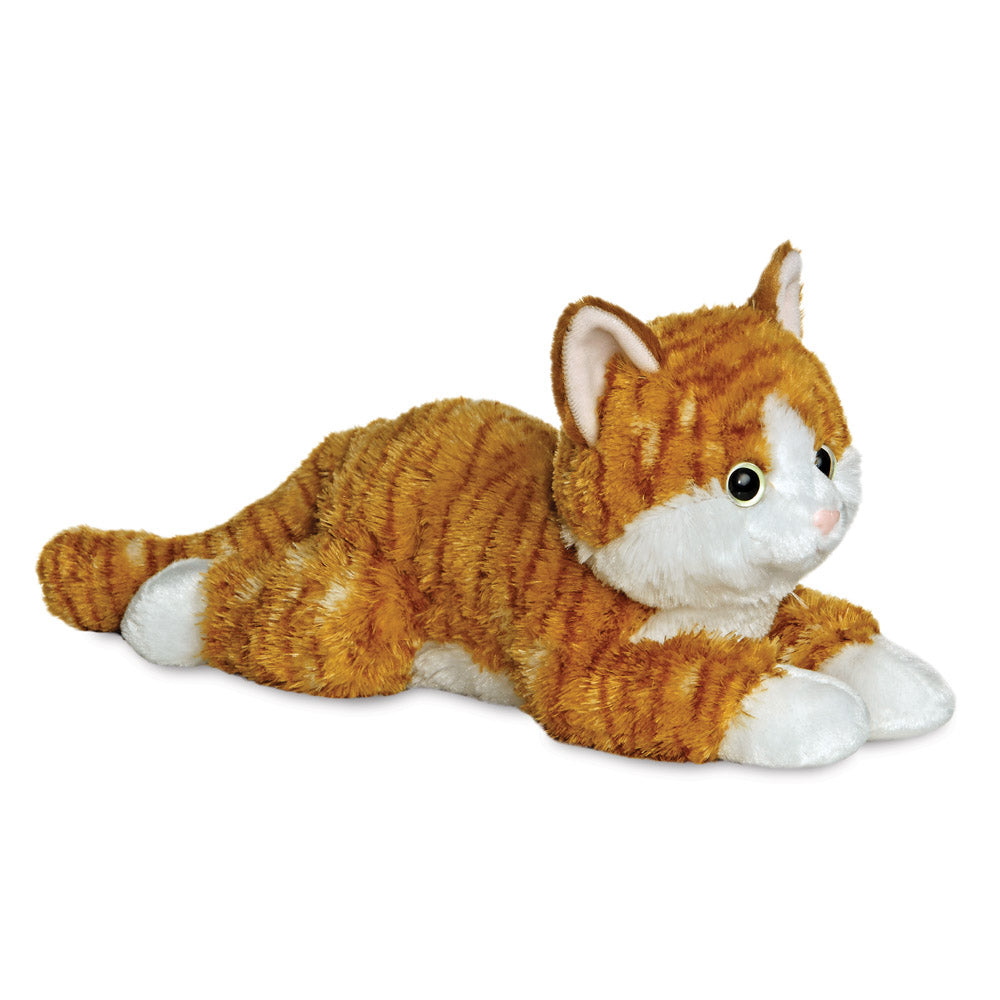 Orange tabby cat plush on sale