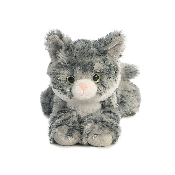 Mini Flopsies Lily Tabby Cat Soft Toy - Aurora World LTD