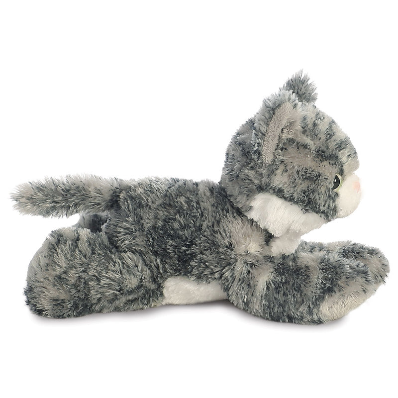 Mini Flopsies Lily Tabby Cat Soft Toy - Aurora World LTD