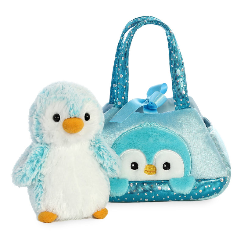 Fancy Pal Penguin Blue Soft Toy - Aurora World LTD