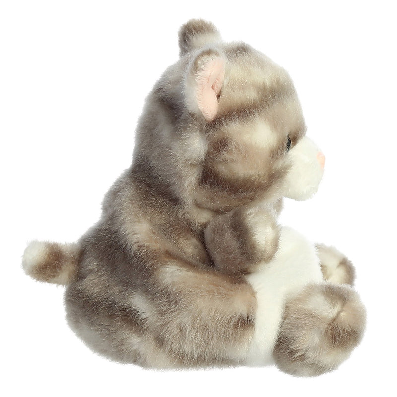 Palm Pals Silver Kitty Cat Soft Toy- Aurora World LTD