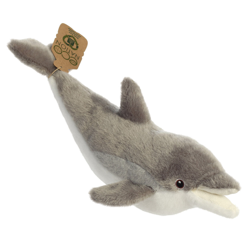 Eco Nation Dolphin Soft Toy