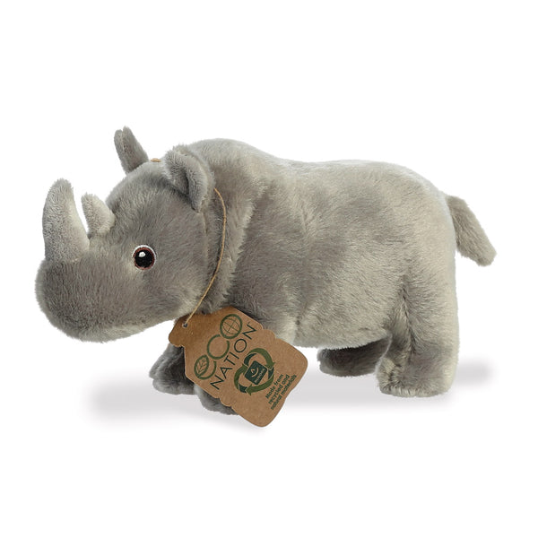 Eco Nation Rhinoceros Soft Toy - Aurora World Ltd