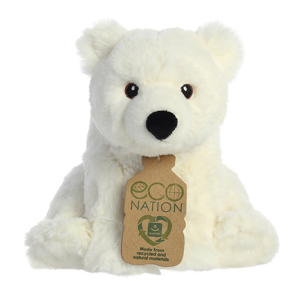 Eco Nation Polar Bear Soft Toy - Aurora World LTD