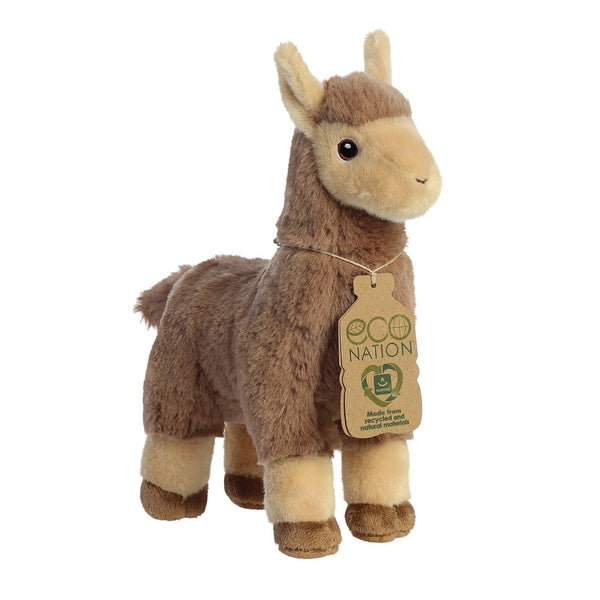 Eco Nation Llama Tan Soft Toy - Aurora World LTD