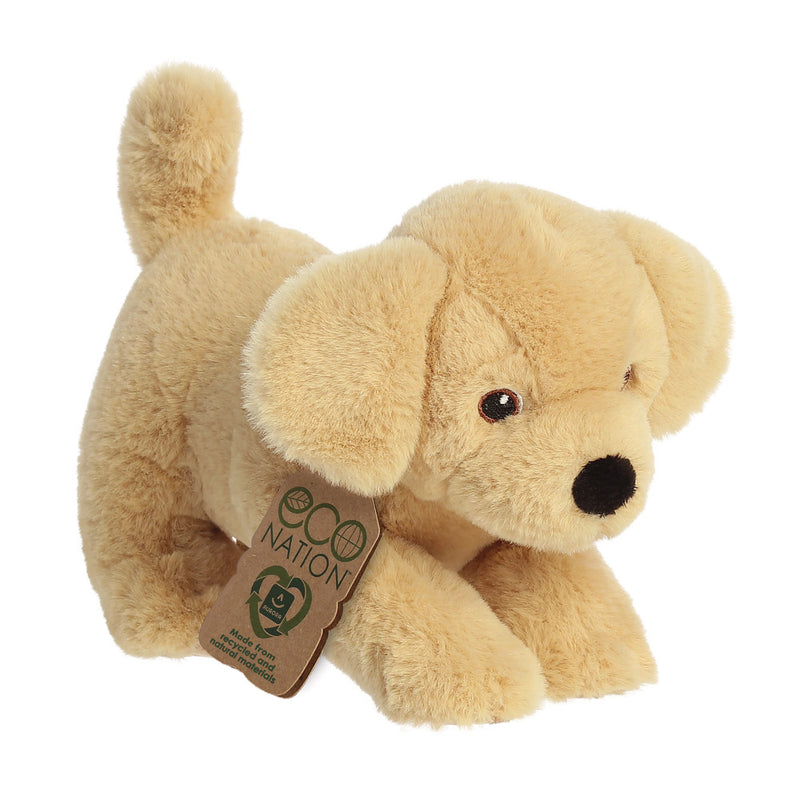 Eco Nation Yellow Labrador Dog Soft Toy - Aurora World LTD