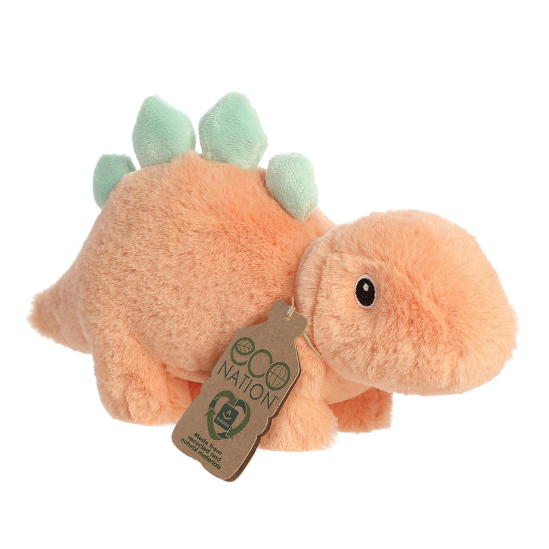 Eco Nation Steggy Stegosaurus Soft Toy - Aurora World LTD