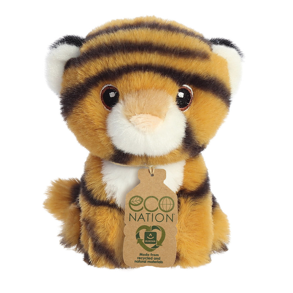 Eco Nation Mini Tiger Soft Toy | Aurora World