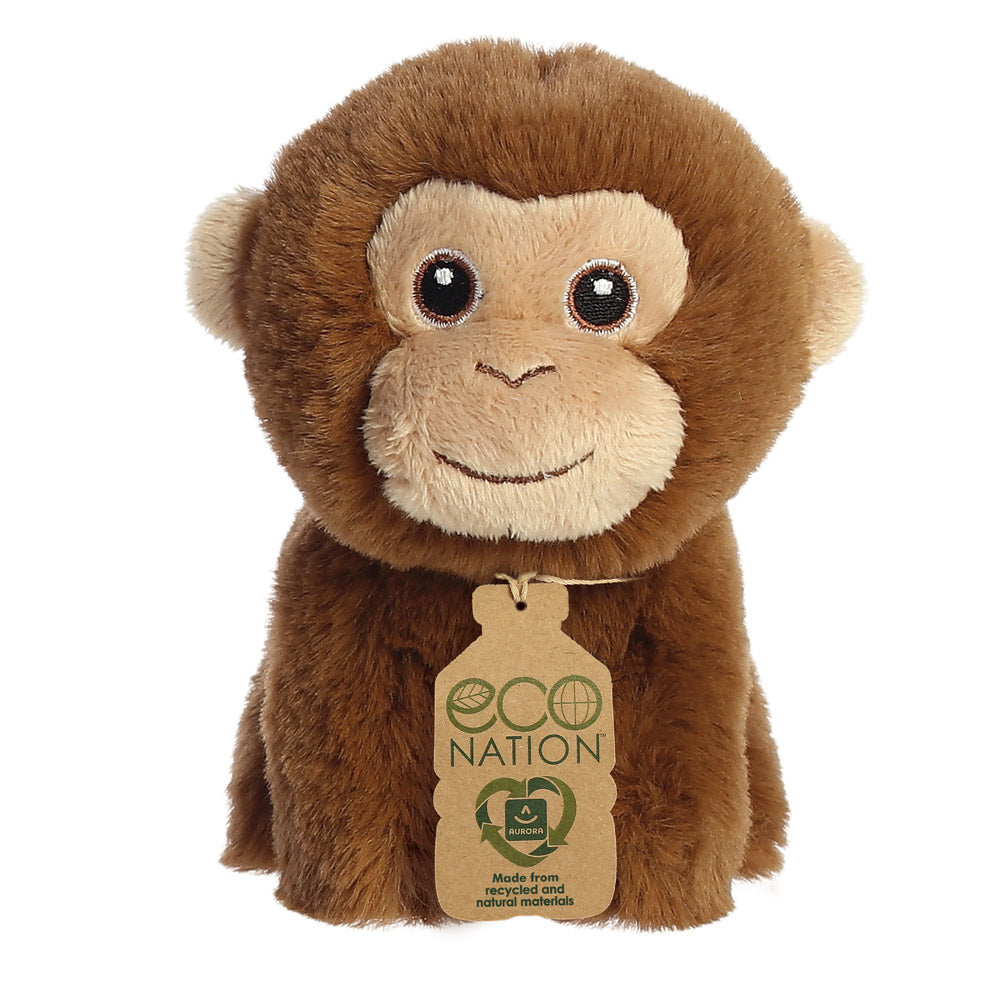 Eco Nation Mini Monkey Soft Toy Aurora World