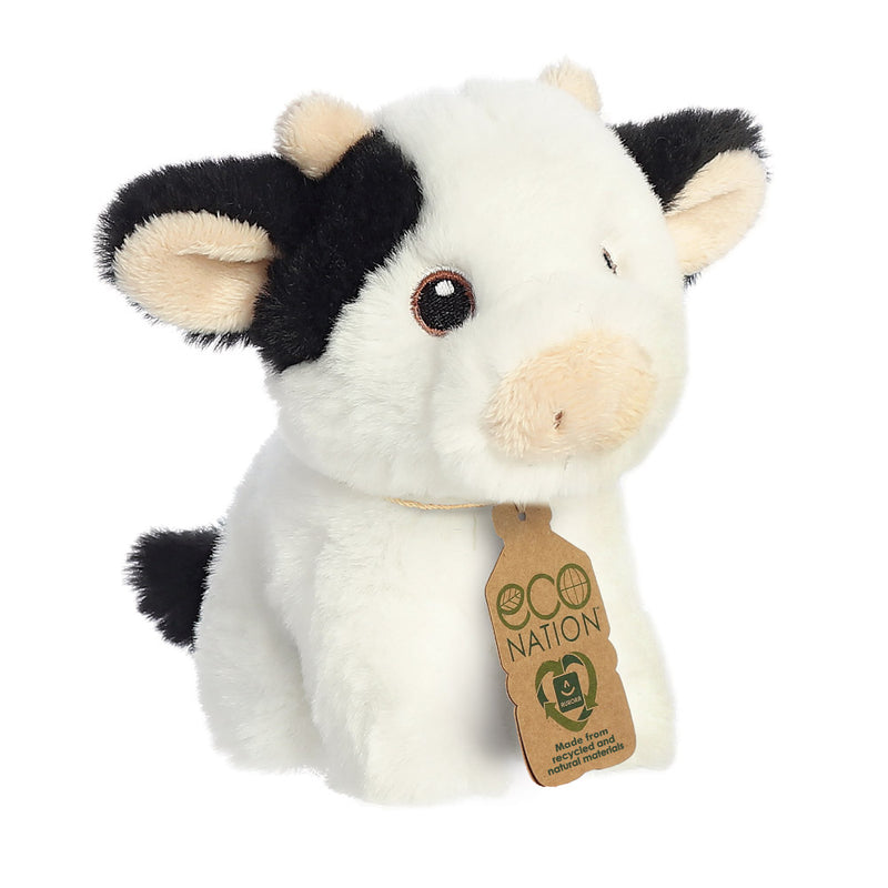 Eco Nation Mini Cow Soft Toy - Aurora World LTD