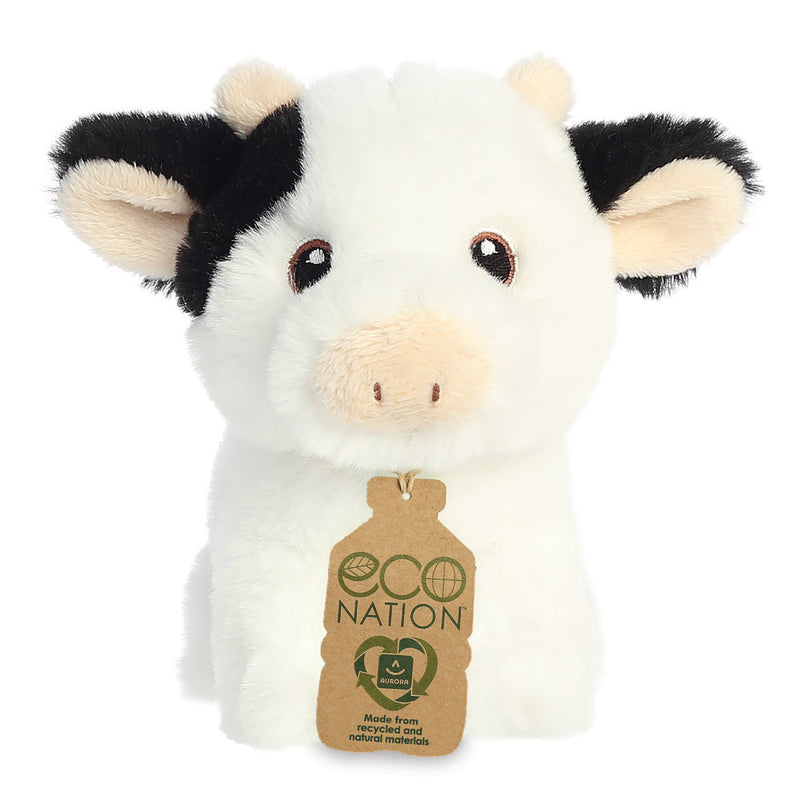 Eco Nation Mini Cow Soft Toy - Aurora World LTD