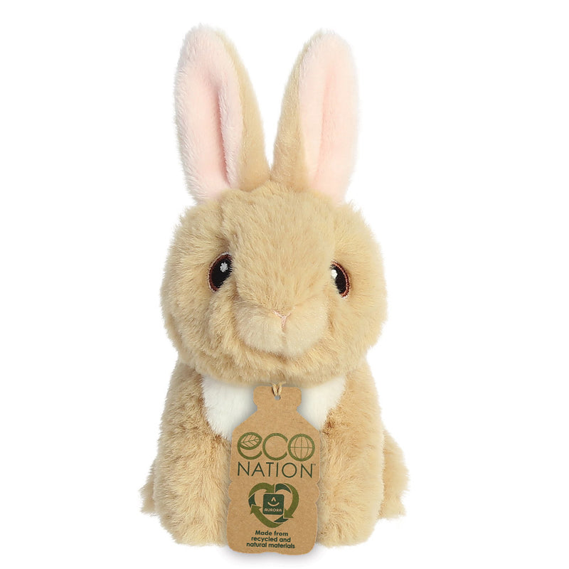 Eco Nation Mini Tan Bunny Soft Toy - Aurora World LTD