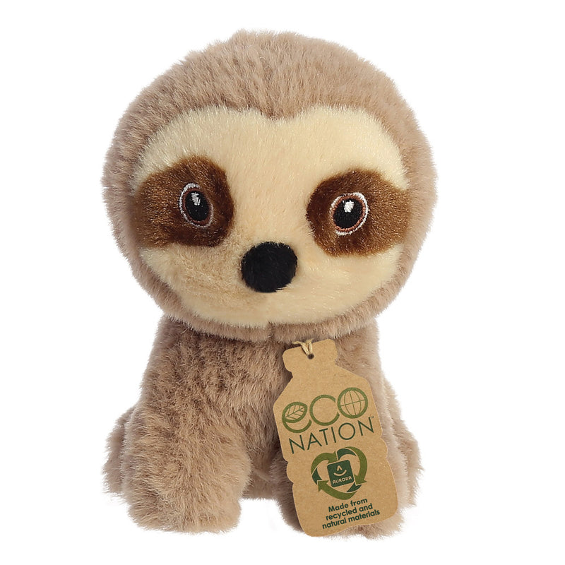 Eco Nation Mini Sloth Soft Toy - Aurora World LTD