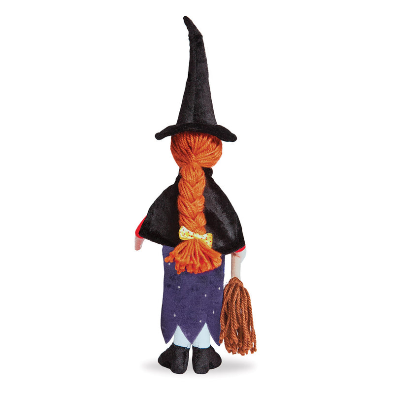 Room on the Broom - Witch w/ Broom Soft Toy - Aurora World LTD