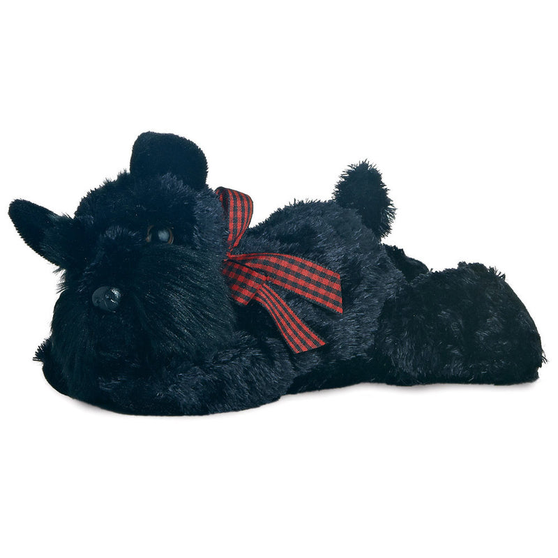 Black dog soft toy hotsell