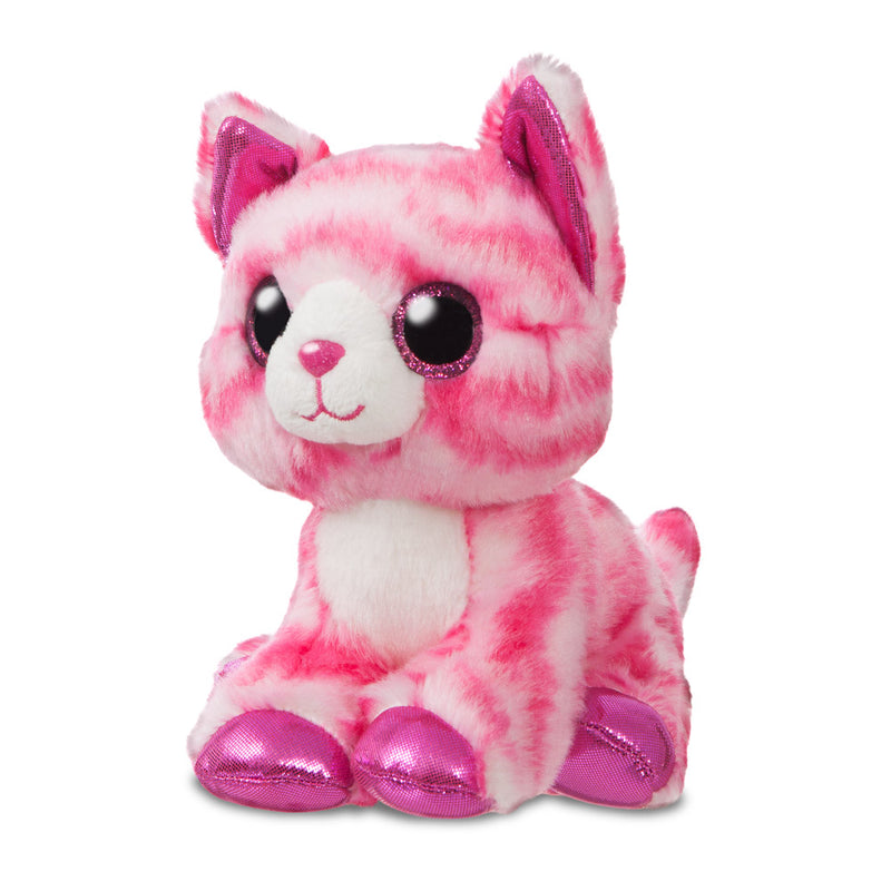 Sparkle Tales Crystal Pink Cat Soft Toy - Aurora World LTD