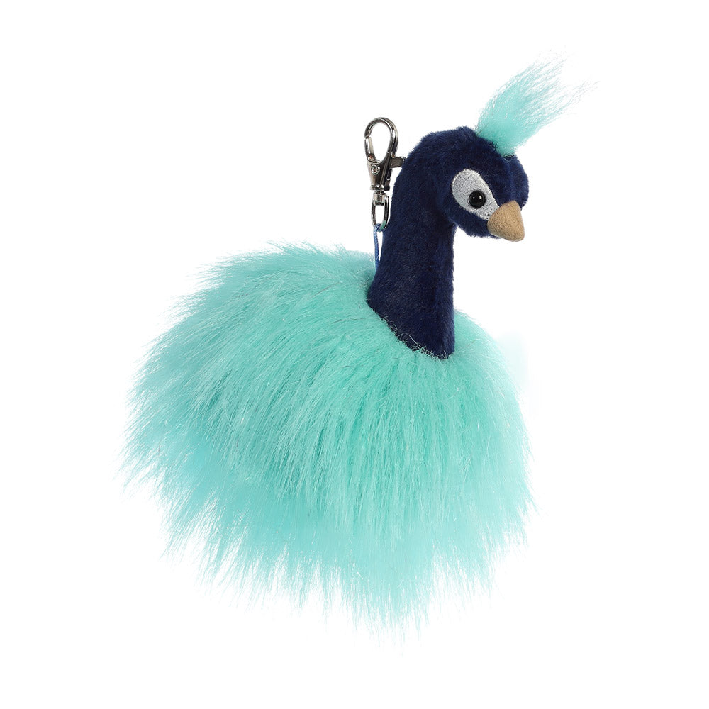 Luxe Boutique Mora Peacock Key Clip | Aurora World