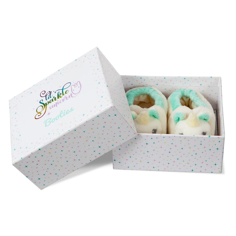 Lil' Sparkle Baby Unicorn Booties + Gift Box - Aurora World LTD