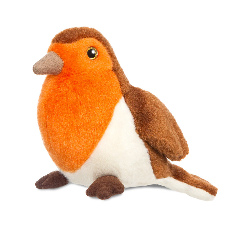 Mini Flopsies Robin Bird Soft Toy - Aurora World LTD