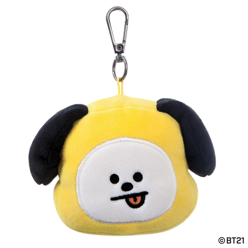 BT21, CHIMMY Plush Key Clip, 4In - Aurora World LTD