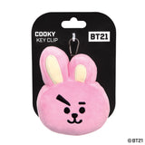 BT21, COOKY Plush Key Clip, 4.5In - Aurora World LTD