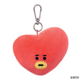 BT21, TATA Plush Key Clip, 4In - Aurora World LTD