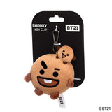 BT21, SHOOKY Plush Key Clip, 4In - Aurora World LTD