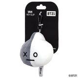 BT21, VAN Plush Key Clip, 4In - Aurora World LTD