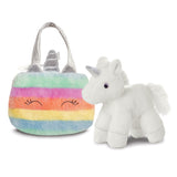 Fancy Pal Rainbow Unicorn, 8In - Aurora World LTD