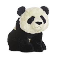 AURORA, 35070, Eco Nation Mini Panda, 5In, Soft Toy, Black & White
